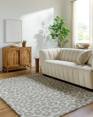 Livabliss Granada Hand Tufted Wool Accent Rug Artisan Crafted for Entryways and Bedside Areas Ivory, Taupe 2' x 3' GND2365-23