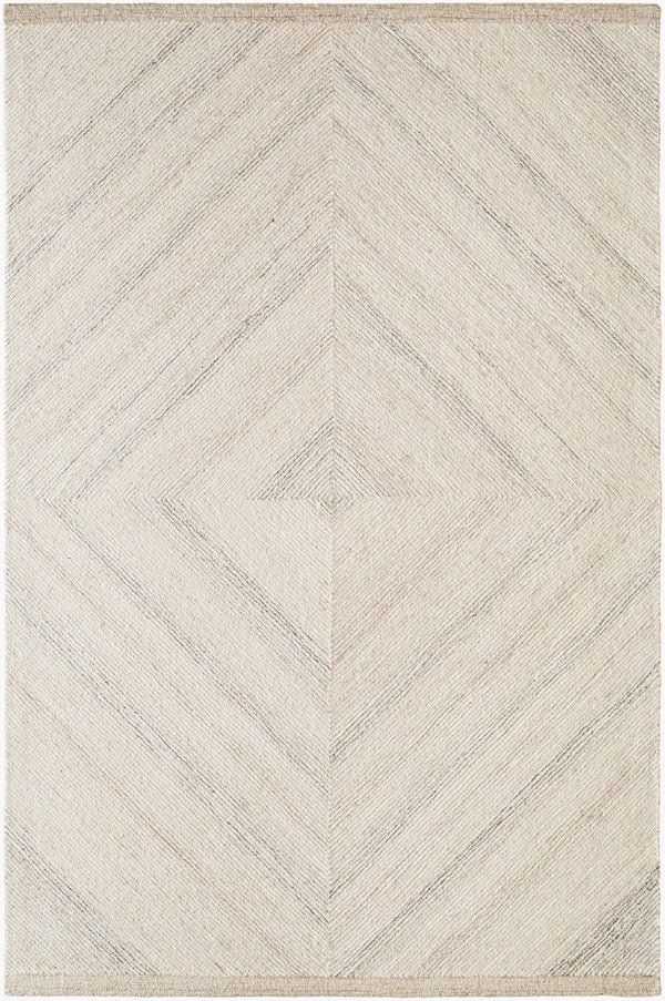 Livabliss Granada Hand Tufted Wool Accent Rug Artisan Crafted for Entryways and Bedside Spaces Ivory, Medium B 2' x 3' GND2366-23