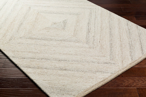Livabliss Granada Hand Tufted Wool Accent Rug Artisan Crafted for Entryways and Bedside Spaces Ivory, Medium B 2' x 3' GND2366-23