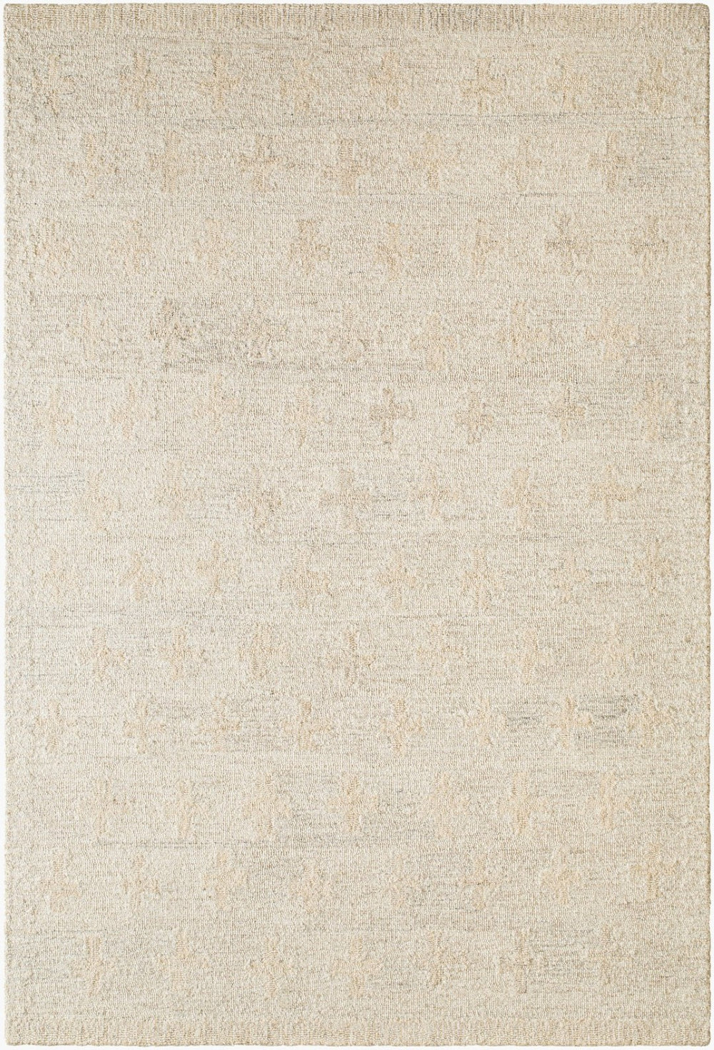 Livabliss Granada Hand Tufted Wool Accent Rug Artisan Crafted for Entryways and Small Spaces Wheat, Medium G 5' x 7'6" GND2370-576