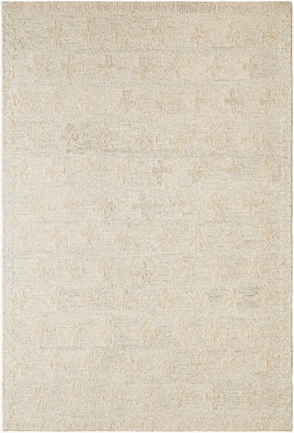 Livabliss Granada Hand Tufted Wool Accent Rug Artisan Crafted for Entryways and Small Spaces Wheat, Medium G 5' x 7'6" GND2370-576