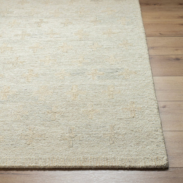 Livabliss Granada Hand Tufted Wool Accent Rug Artisan Crafted for Entryways and Small Spaces Wheat, Medium G 5' x 7'6" GND2370-576