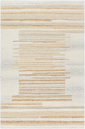Livabliss Granada Hand Tufted Wool Accent Rug for Entryways Bedside and Bohemian Spaces Ivory, Sandston 2' x 3' GND2371-23