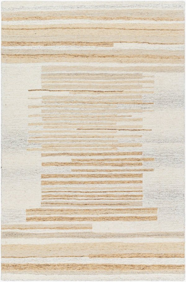 Livabliss Granada Hand Tufted Wool Accent Rug for Entryways Bedside and Bohemian Spaces Ivory, Sandston 2' x 3' GND2371-23