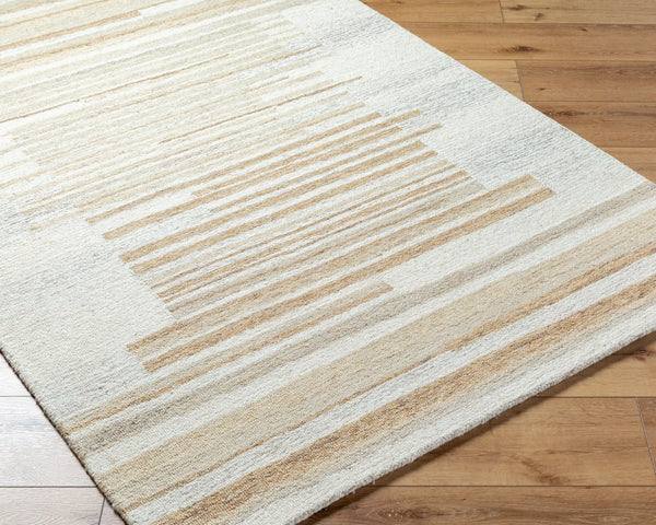 Livabliss Granada Hand Tufted Wool Accent Rug for Entryways Bedside and Bohemian Spaces Ivory, Sandston 2' x 3' GND2371-23