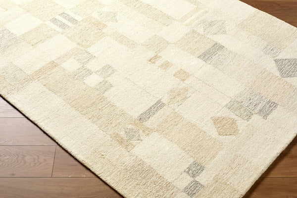 Livabliss Granada Hand Tufted Wool Accent Rug Artisan Crafted for Entryways and Cozy Small Spaces Ivory, Sandston 2' x 3' GND2373-23