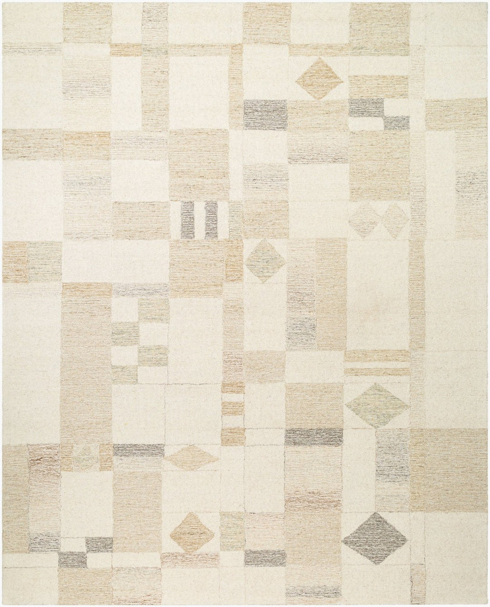 Livabliss Granada Hand Tufted Wool Accent Rug Artisan Crafted for Entryways and Cozy Small Spaces Ivory, Sandston 2' x 3' GND2373-23