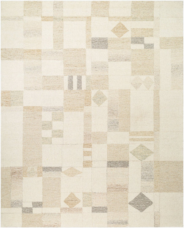 Livabliss Granada Hand Tufted Wool Accent Rug Artisan Crafted for Entryways and Cozy Small Spaces Ivory, Sandston 2' x 3' GND2373-23