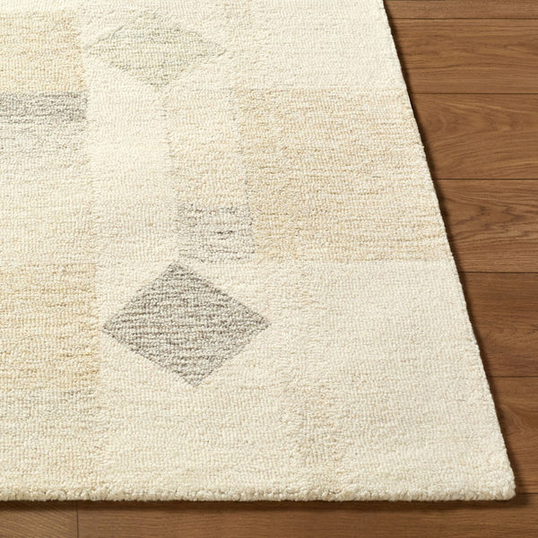Livabliss Granada Hand Tufted Wool Accent Rug Artisan Crafted for Entryways and Cozy Small Spaces Ivory, Sandston 2' x 3' GND2373-23