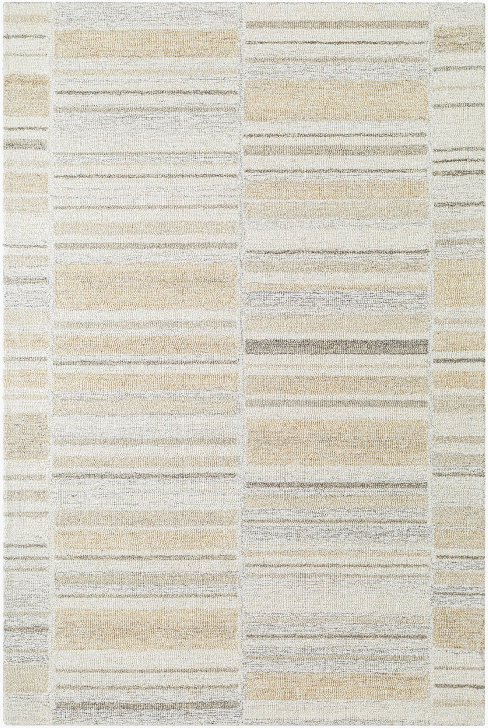 Livabliss Granada Hand-tufted Wool Accent Rug Artisan Crafted for Entryway or Bedside Warmth Ivory, Sandston 2' x 3' GND2375-23
