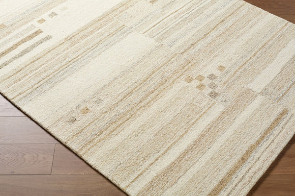 Livabliss Granada Hand Tufted Pure Wool Area Rug Soft Medium Pile for Entryway or Bedroom Ivory, Sandston 2' x 3' GND2376-23