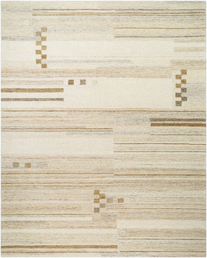 Livabliss Granada Hand Tufted Pure Wool Area Rug Soft Medium Pile for Entryway or Bedroom Ivory, Sandston 2' x 3' GND2376-23