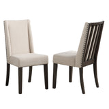 Steve Silver Napa Upholstered Side Chair, Set of 2 NP500US