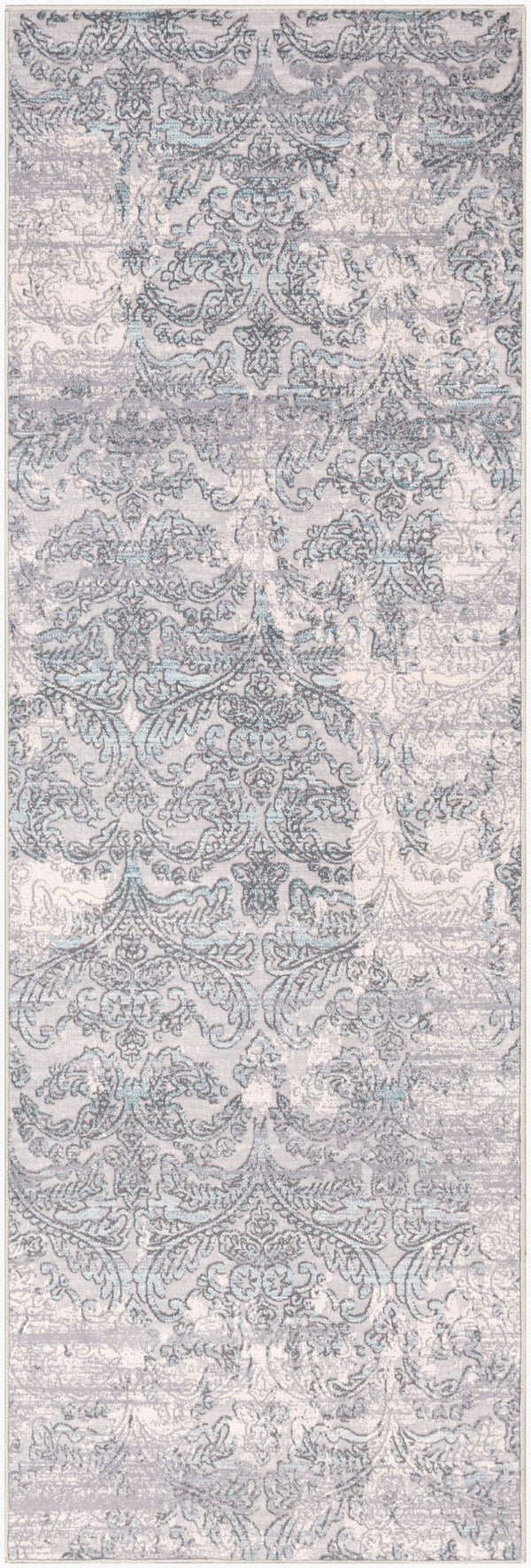 Livabliss Genesis Traditional Motif Polyester Runner Rug for Hallways and Entryways GNS2302-2776