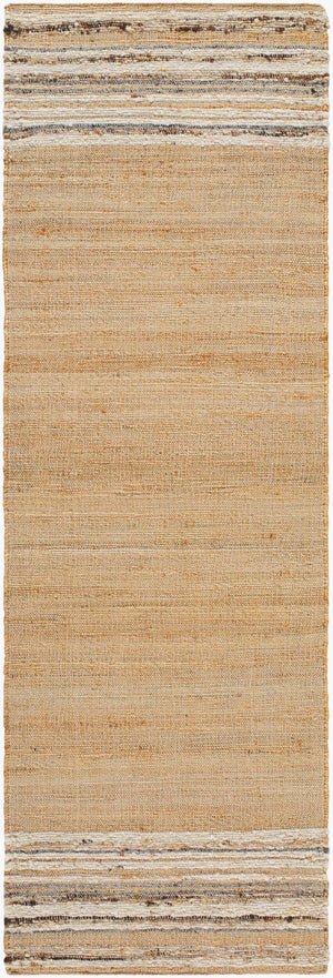 Surya Geneva Coastal-style Handmade Area Rug 2' X 3' - Durable Wool & Jute, Easy Maintenance, Chic Design Black Jute,Wool Gnv2300-268