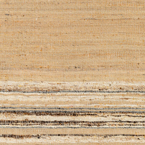 Surya Geneva Coastal-style Handmade Area Rug 2' X 3' - Durable Wool & Jute, Easy Maintenance, Chic Design Black Jute,Wool Gnv2300-576