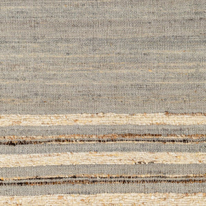 Surya Geneva Coastal-style Handmade Area Rug 2' X 3' - Durable Wool & Jute, Easy Maintenance, Chic Design Black Jute,Wool Gnv2301-576