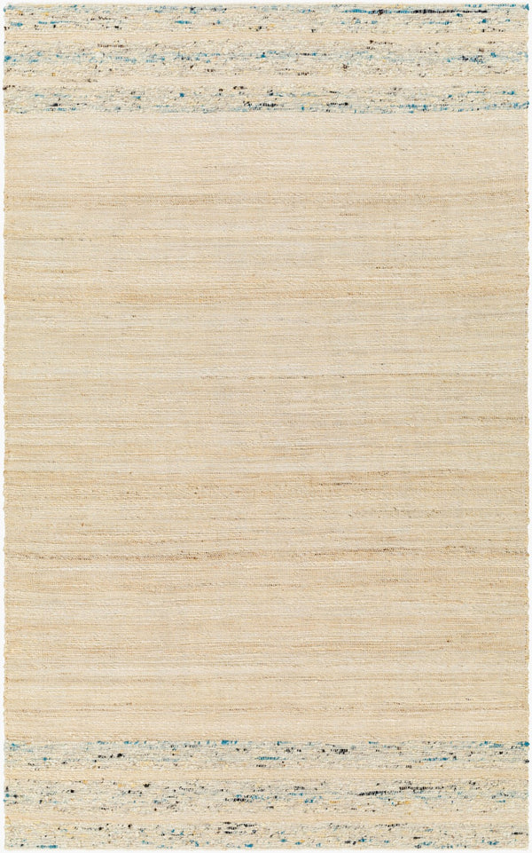 Surya Geneva Coastal-style Handmade Area Rug 2' X 3' - Durable Wool & Jute, Easy Maintenance, Chic Design Light Beige Jute,Wool Gnv2302-576