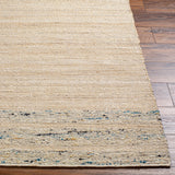 Geneva GNV-2302 9' x 12' Handmade Rug GNV2302-912  Light Beige, Black, Blue Surya