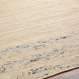 Surya Geneva Coastal-style Handmade Area Rug 2' X 3' - Durable Wool & Jute, Easy Maintenance, Chic Design Light Beige Jute,Wool Gnv2302-576