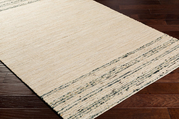 Surya Geneva Coastal-style Handmade Area Rug 2' X 3' - Durable Wool & Jute, Easy Maintenance, Chic Design Beige Jute,Wool Gnv2303-23