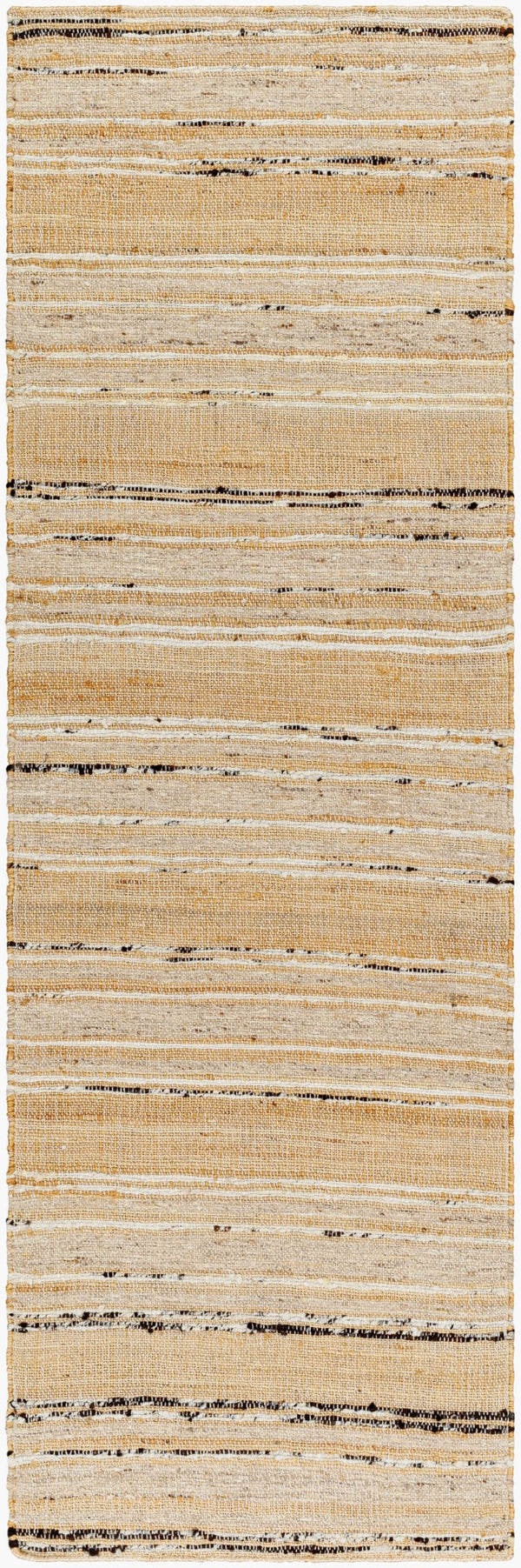 Surya Geneva Coastal-style Handmade Area Rug 2' X 3' - Durable Wool & Jute, Easy Maintenance, Chic Design Black Jute,Wool Gnv2305-268