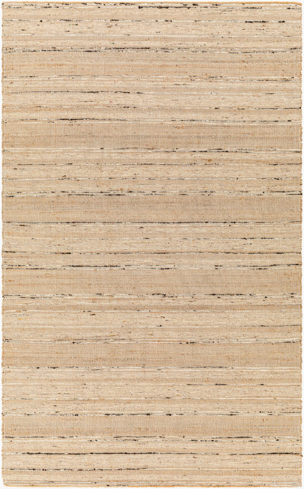 Surya Geneva Coastal-style Handmade Area Rug 2' X 3' - Durable Wool & Jute, Easy Maintenance, Chic Design Black Jute,Wool Gnv2305-23