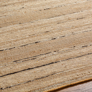 Geneva GNV-2305 9' x 12' Handmade Rug GNV2305-912  Black, Charcoal, Peach, Light Beige Surya