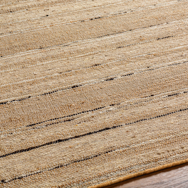 Geneva GNV-2305 9' x 12' Handmade Rug GNV2305-912  Black, Charcoal, Peach, Light Beige Surya