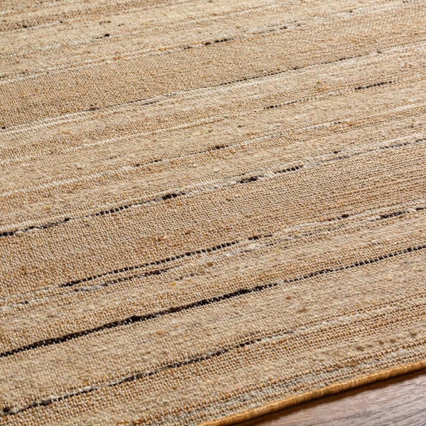 Surya Geneva Coastal-style Handmade Area Rug 2' X 3' - Durable Wool & Jute, Easy Maintenance, Chic Design Black Jute,Wool Gnv2305-268