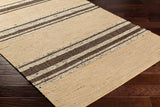 Geneva GNV-2306 9' x 12' Handmade Rug GNV2306-912  Black, Charcoal, Peach, Light Beige Surya