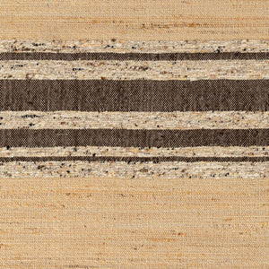 Geneva GNV-2306 9' x 12' Handmade Rug GNV2306-912  Black, Charcoal, Peach, Light Beige Surya