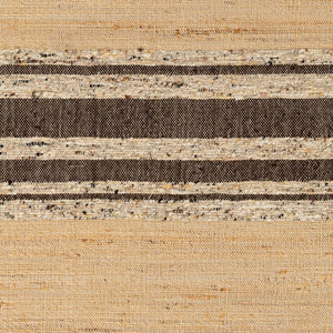 Surya Geneva Coastal-style Handmade Area Rug 2' X 3' - Durable Wool & Jute, Easy Maintenance, Chic Design Black Jute,Wool Gnv2306-268