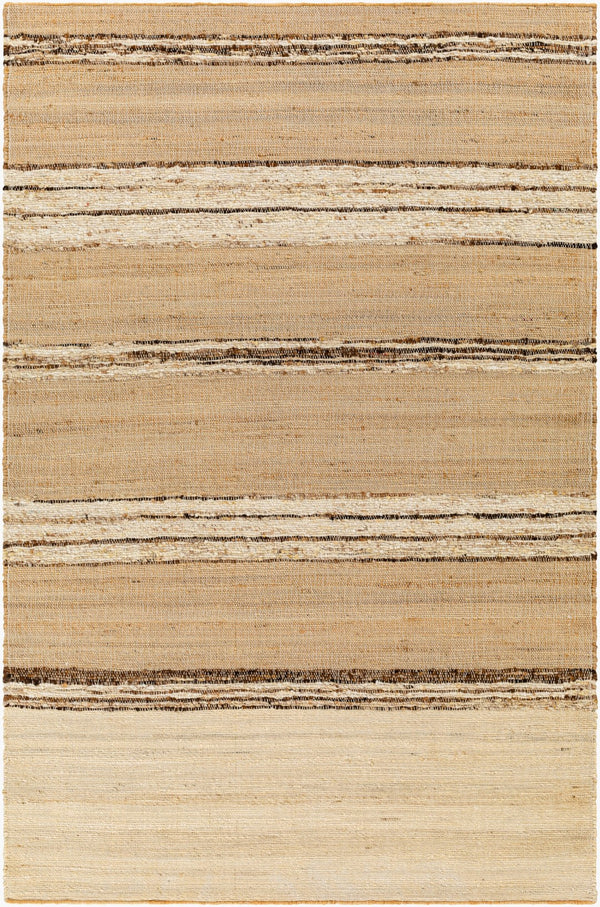Surya Geneva Coastal-style Handmade Area Rug 2' X 3' - Durable Wool & Jute, Easy Maintenance, Chic Design Beige Jute,Wool Gnv2308-576
