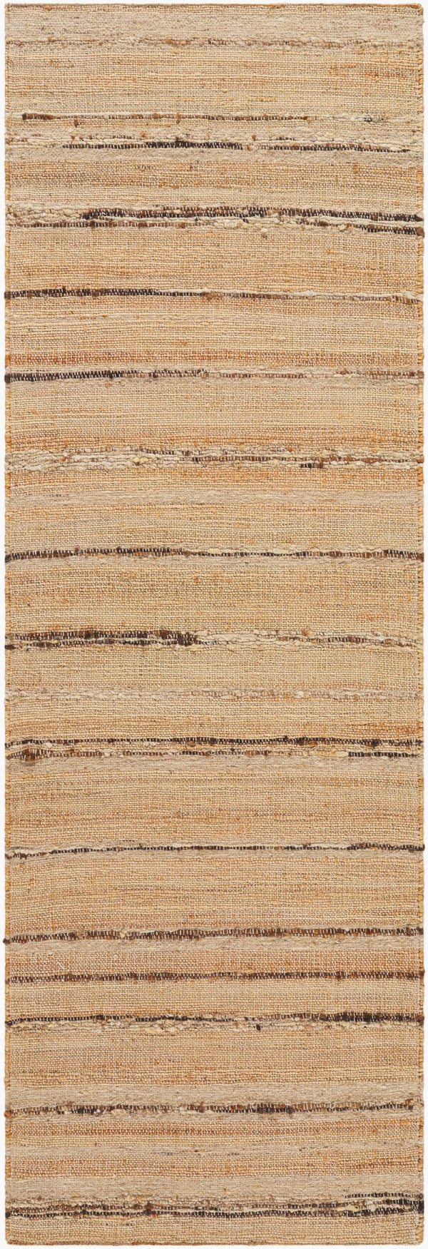 Surya Geneva Coastal-style Handmade Area Rug 2' X 3' - Durable Wool & Jute, Easy Maintenance, Chic Design Dark Brown Jute,Wool Gnv2309-268