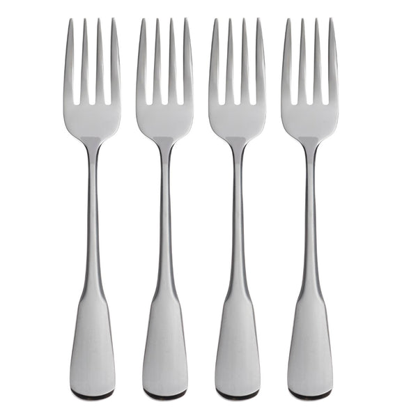 Lenox Oneida Colonial Boston Everyday Flatware Salad Forks, Set of 4 Metallic, STAINLESS METAL B750004D