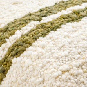 Surya Dagny Luxurious 18"X18" Wool & Cotton Accent Pillow – Elegant Home Decor With Intricate Stitching Ivory Wool,Cotton,Cotton Gny001-2222