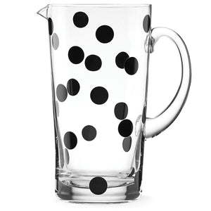 Lenox Kate Spade Deco Dot Pitcher Clear, NO COLOR GLASS,CRYSTAL 857014