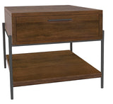 Bedford Park Tobacco Occassion End Table W/ Drawer