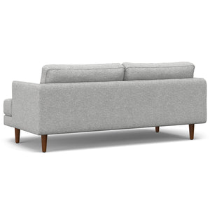 English Elm Livingston 76" Oversized Loveseat In Mist Grey - Eco-Friendly, Mid-Century Modern Comfort Sofa B136P159961