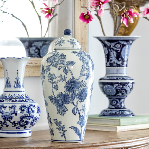 Porcelain Lidded Yoshino Jar ECL36170 Park Hill