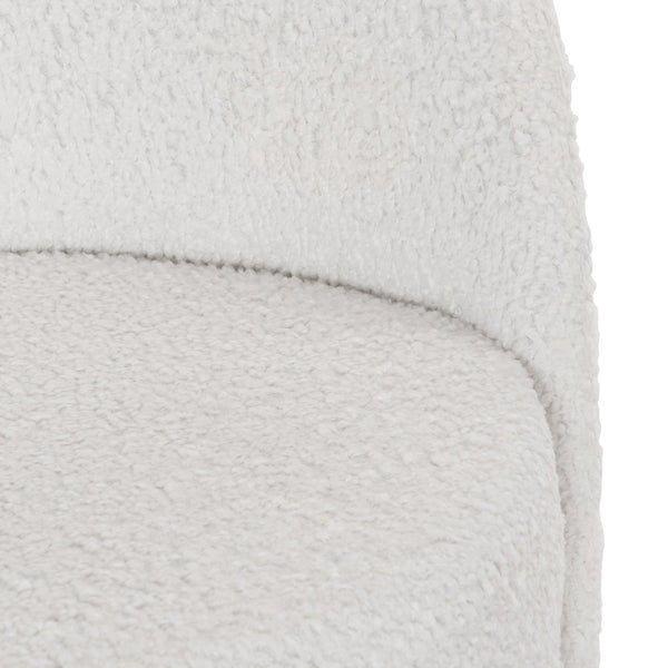 Bernhardt Bernhardt Solaria Upholstered Arm Chair With Casters, Rounded Wraparound Back, Rustic Modern Comfort 310531