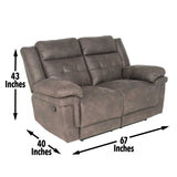 Steve Silver Anastasia Recliner Loveseat AT850L