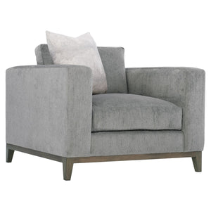 Bernhardt Bernhardt Noel Chair — Plush Feather-Down Seat, Sculpted Wood Frame, Sinuous Spring Support, Custom Upholstery Options - Made to Order P7322A