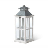 Coastal Whitewash Lantern