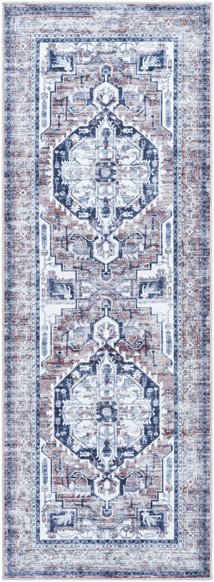 Georgina GOR-2301 2'7" x 7'3" Machine Woven Rug GOR2301-2773 Livabliss Surya