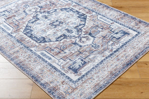 Livabliss Georgina Flatweave Polyester Area Rug Soft Transitional Pattern for Living Room Decor Cream, Beige 9'2" x 12' GOR2301-9212