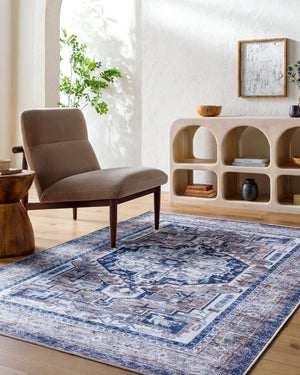 Livabliss Georgina Flatweave Polyester Area Rug Soft Transitional Pattern for Living Room Decor Cream, Beige 9'2" x 12' GOR2301-9212