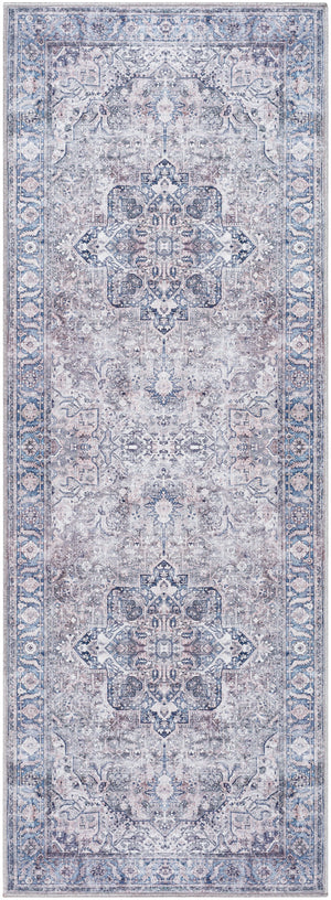 Georgina GOR-2303 2'7" x 7'3" Machine Woven Rug GOR2303-2773 Livabliss Surya