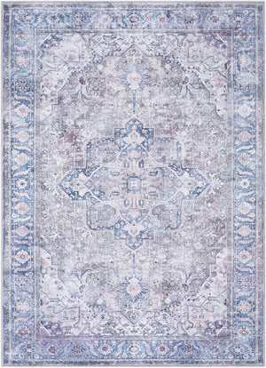 Livabliss Georgina Flatweave Runner Rug Machine Woven Polyester for Hallway and Entryway Use Cream, Gray 7'10" x 10'2" GOR2303-710102